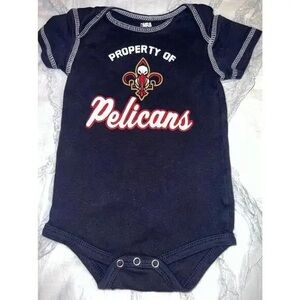 NBA Infant Onesie in Navy and White